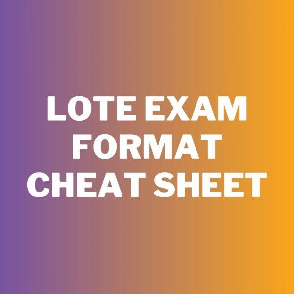 LOTE exam info Pass and certify as a Spanish teacher
